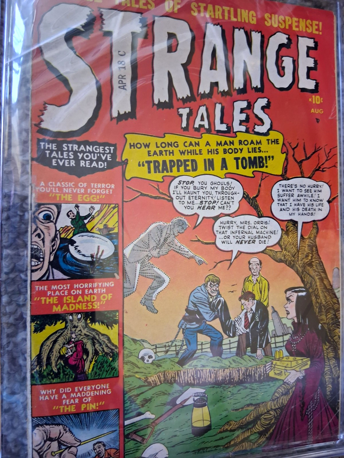 Strange Tales lot pre-code of 88 books total, 7 is cgc's