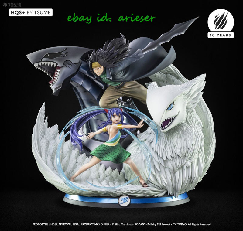Perfect Tsume Hqs 1/4 Gagiru & Wendy Fairy Tail Action Figure New In Stock Perfect Tsume Hqs 1/4 Gagiru & Wendy Fairy Tail Action Figure New In Stock