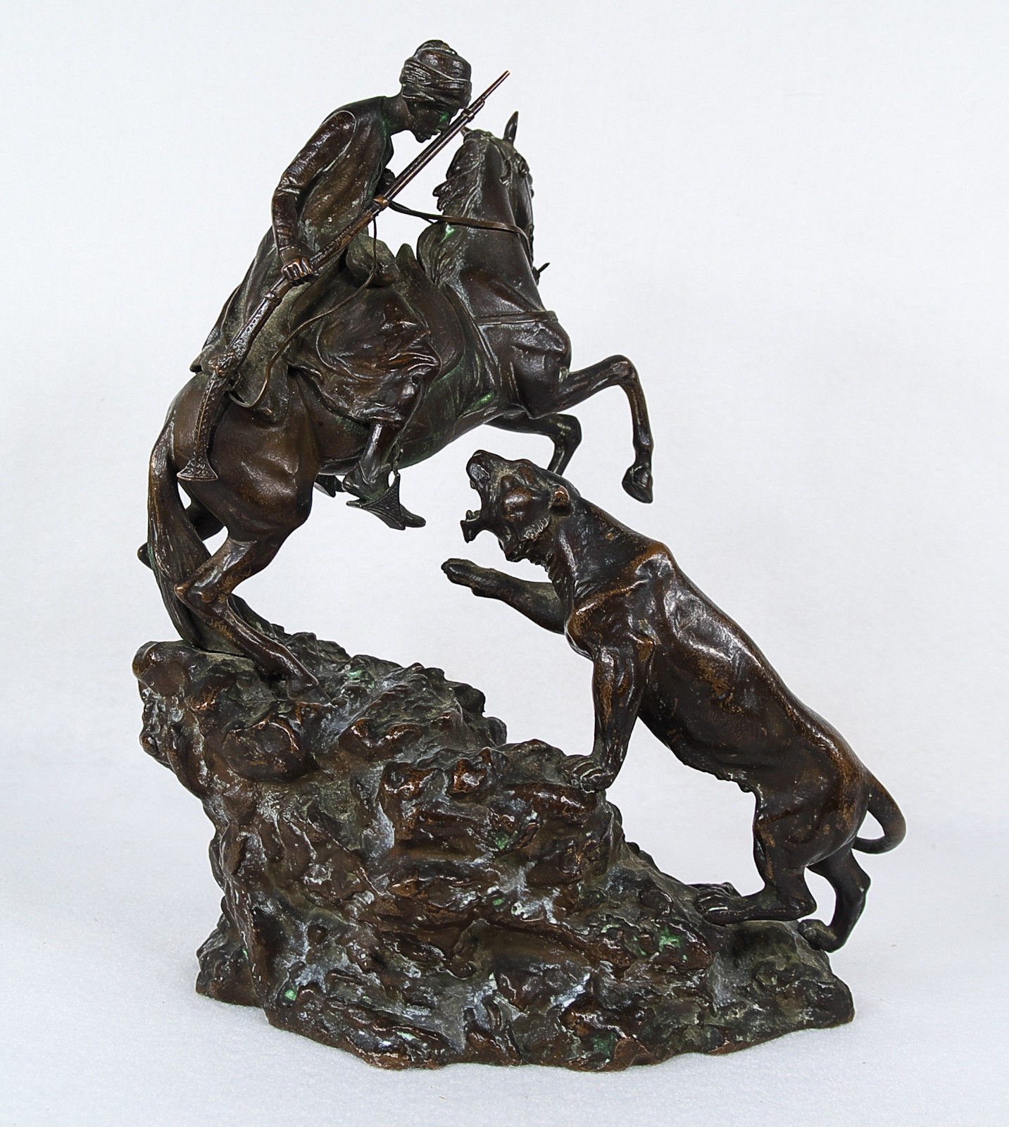 Franz Bergman (Austrian, 1898–1963) ANTIQUE AUTHENTIC BRONZE SCULPTURE Signed