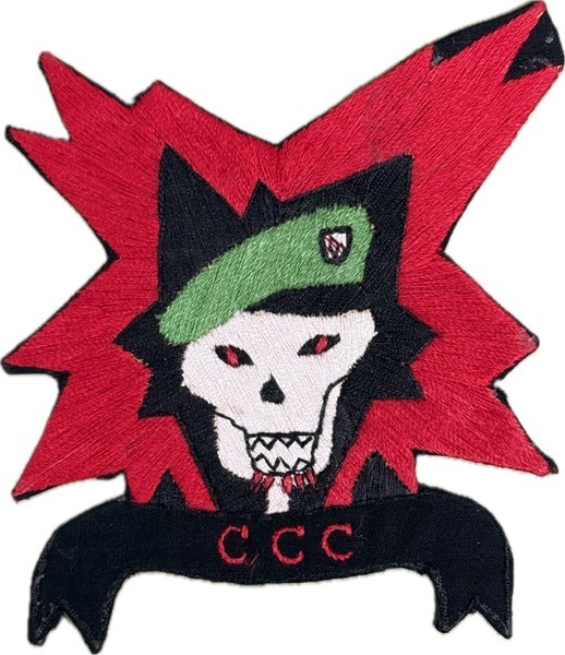 WARTIME COMMAND AND CONTROL CENTRAL CCC RED BOMB BURST PATCH (KELLY) (APCI-4642)