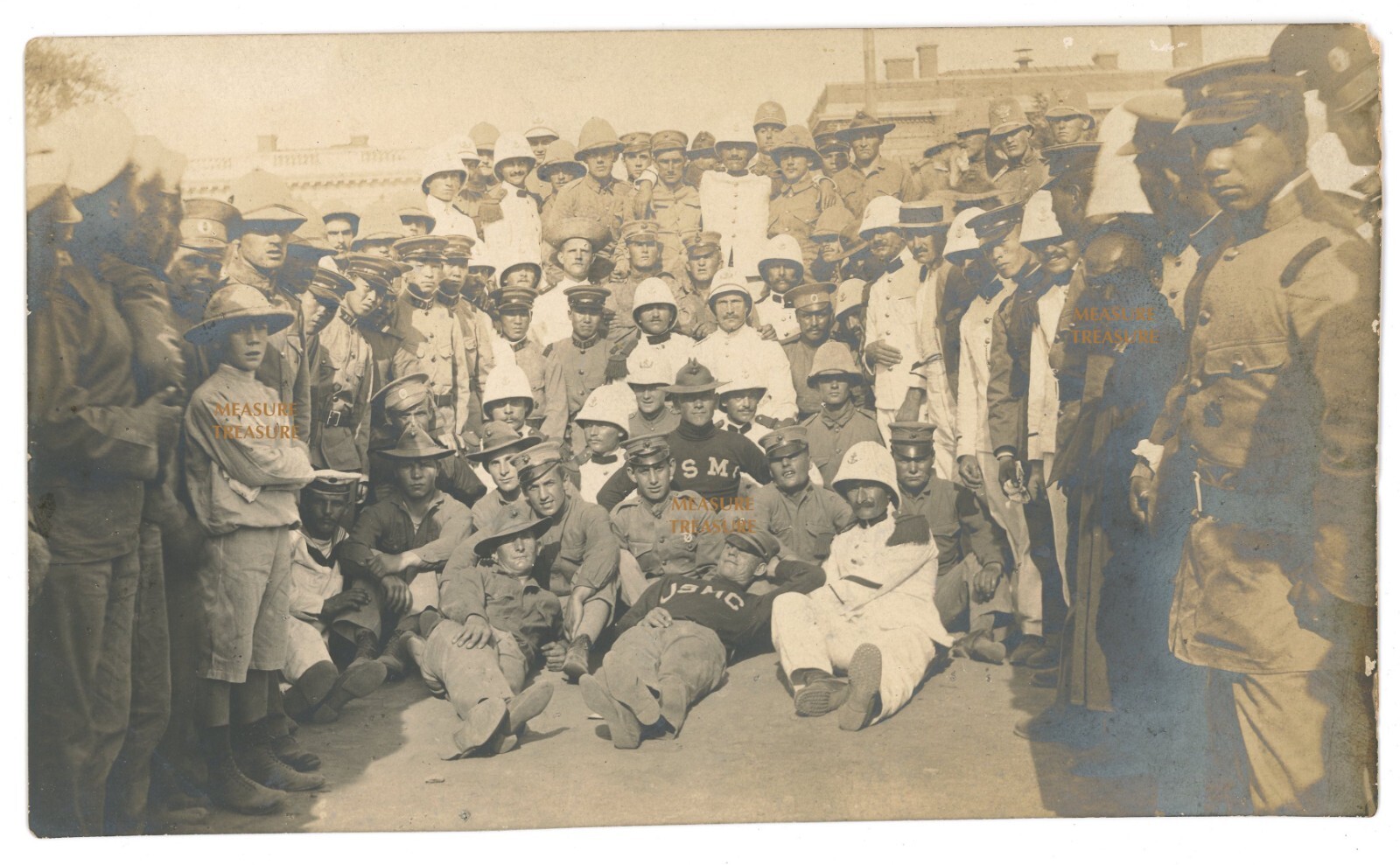C.1912 WOW BASEBALL BEIJING CHINA USMC BRITISH JAPANESE LEGATION PHOTO F2 C.1912 WOW BASEBALL BEIJING CHINA USMC BRITISH JAPANESE LEGATION PHOTO F2