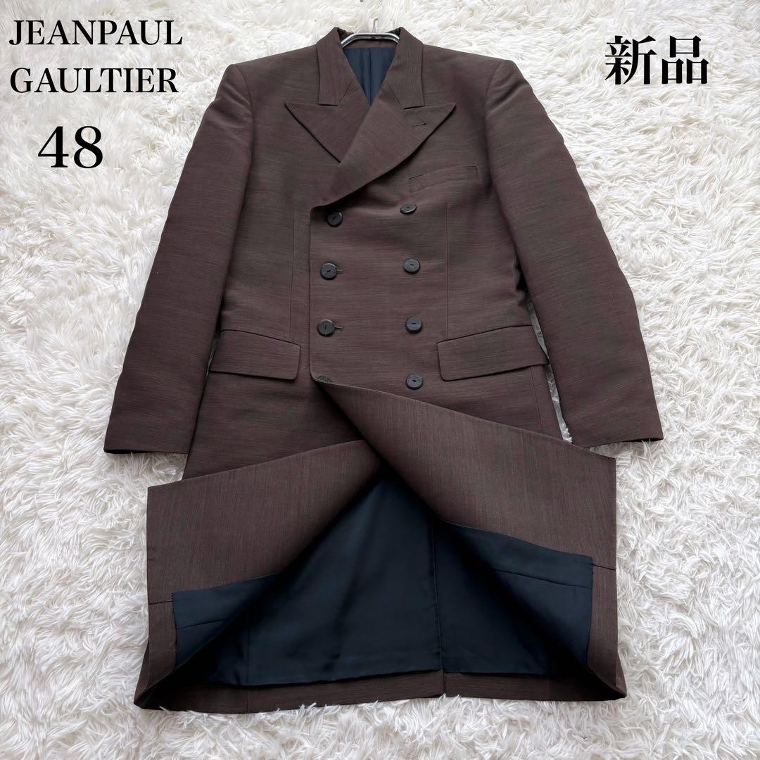 JEAN PAUL GAULTIER Men Japan Made Size S Double Chester Coat 48 VHTF Designer Co