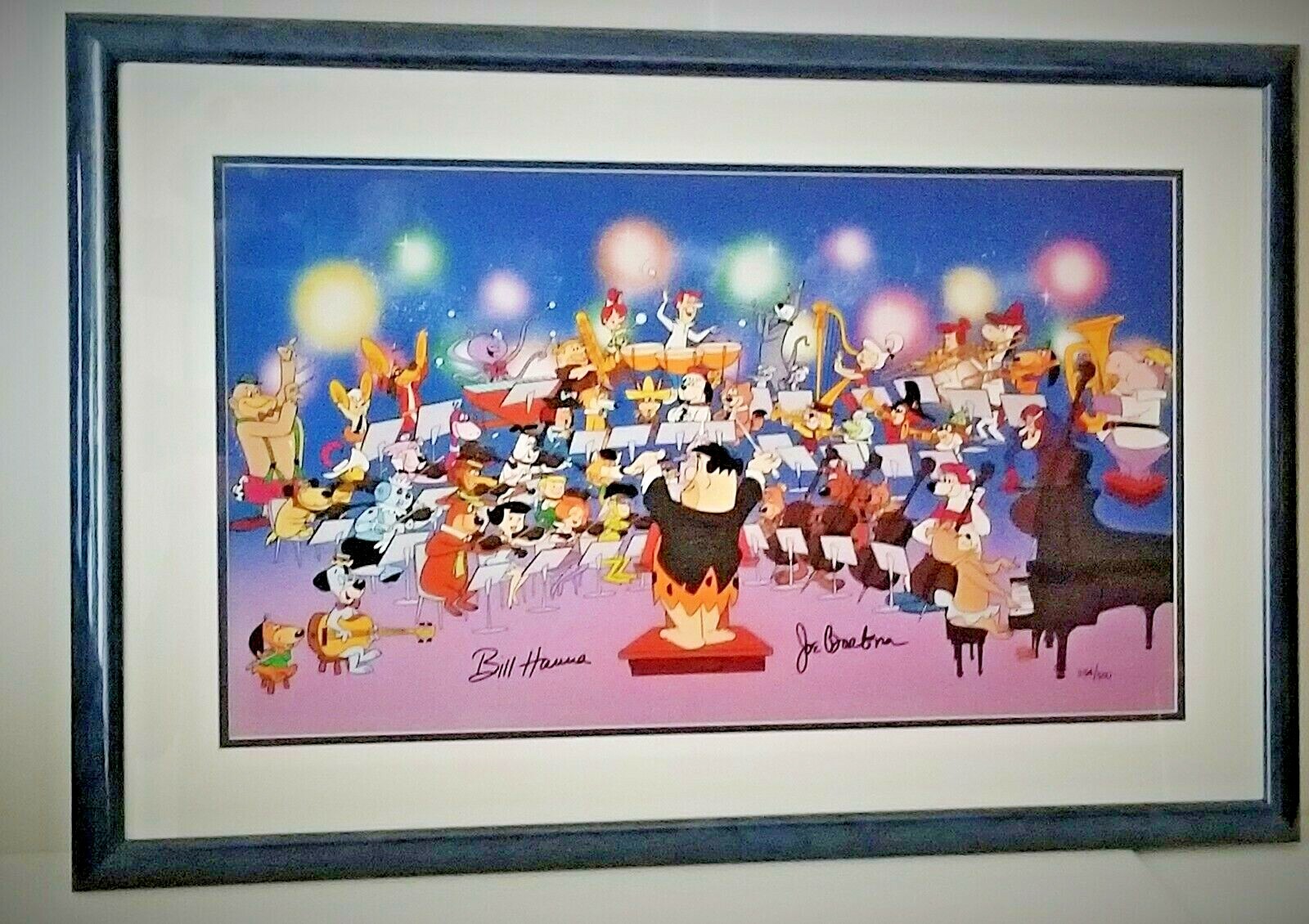 HANNA - BARBERA LTD. ED. SYMPHONY OF THE STARS - SIGNED LITHOGRAPH 334/500 W/COA