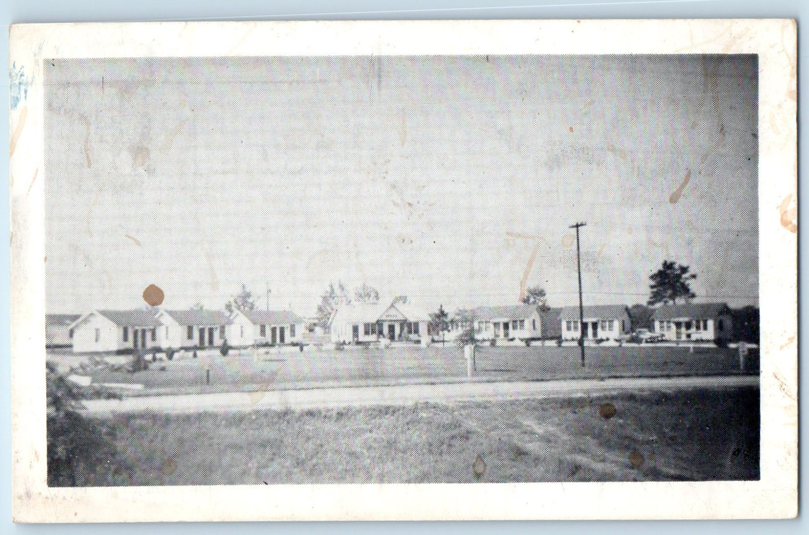 c1910's Rose Bowl Court Hiway 80 West Jackson Mississippi MS Posted Postcard c1910's Rose Bowl Court Hiway 80 West Jackson Mississippi MS Posted Postcard