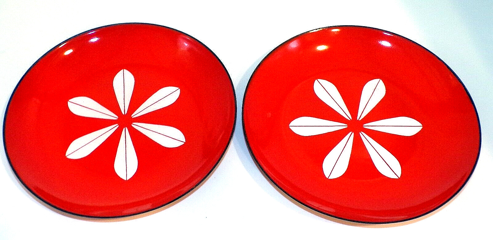 AMAZING S/10 Cathrineholm ORANGE LOTUS Enamel MCM 7.5
