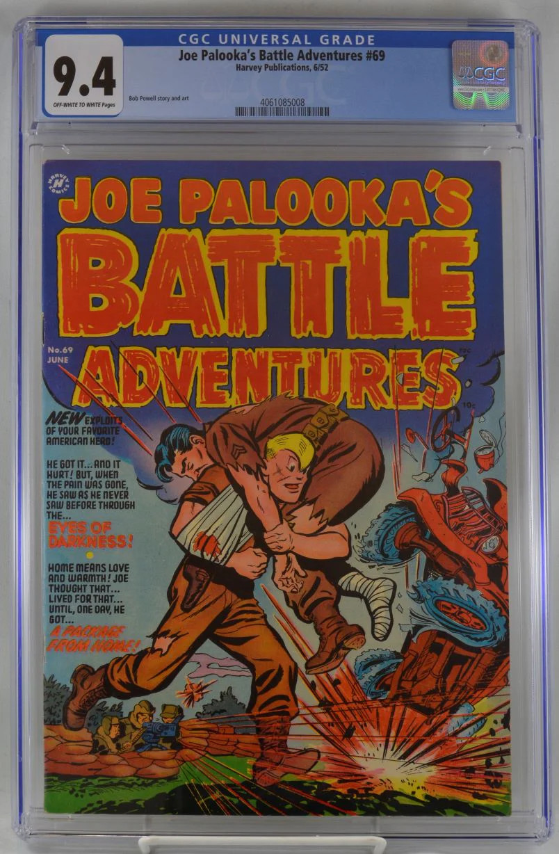 Joe Palooka (Harvey, 1945) # 69 CGC: CGC 9.4 (4061085008) Joe Palooka (Harvey, 1945) # 69 CGC: CGC 9.4 (4061085008)