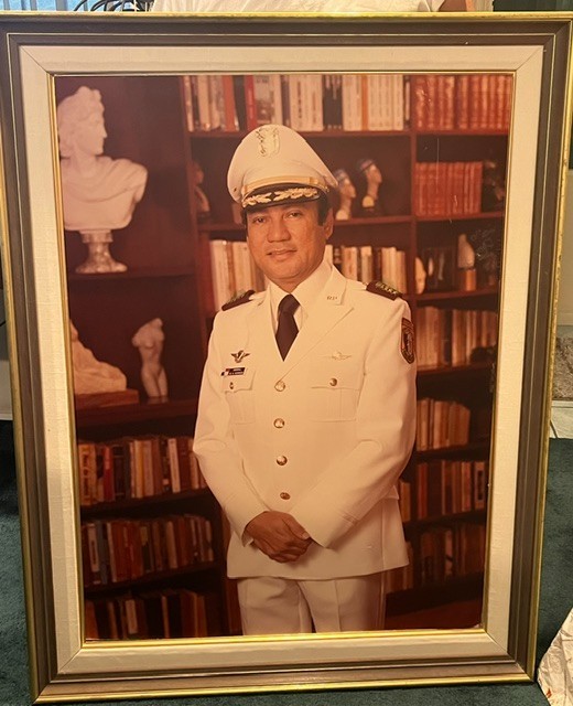 MANUEL ANTONIO NORIEGA Former Panama Leader Framed Life-Size Portrait 30x40 MANUEL ANTONIO NORIEGA Former Panama Leader Framed Life-Size Portrait 30x40