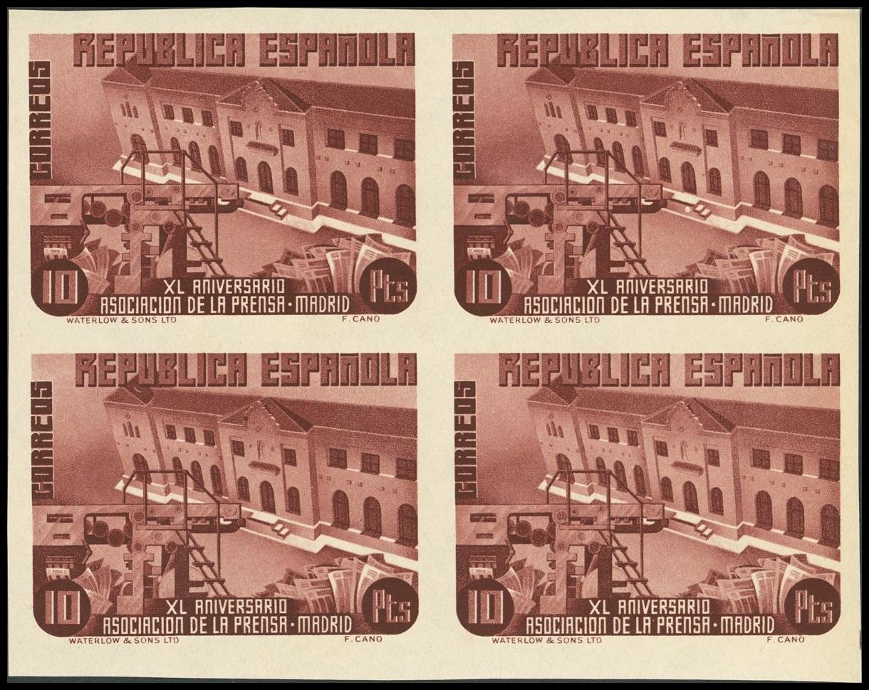 Private Deal Selection. ** MNH 695/10s(4). 1936. Complete series, cu block Private Deal Selection. ** MNH 695/10s(4). 1936. Complete series, cu block