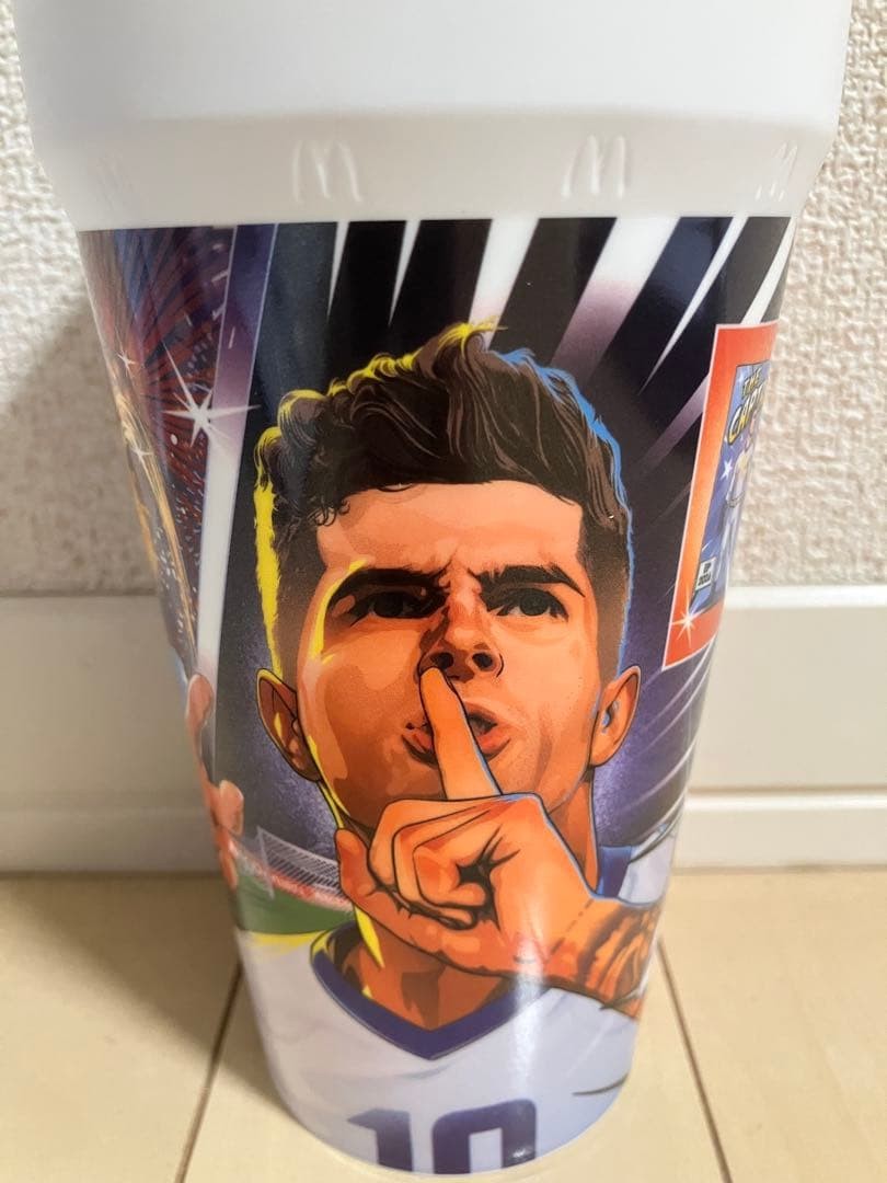 Mcdonald's Mcdonalds Christian Pulisic Cup Rare Fast Food Model Sport Limited Ed