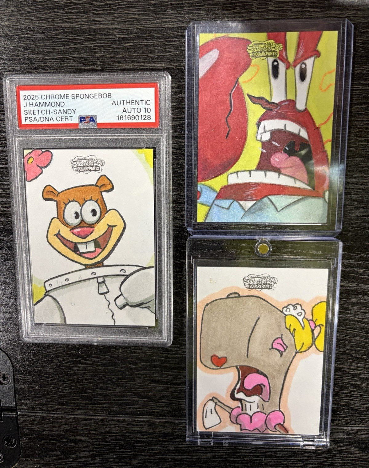Topps 2025 SpongeBob 25th Anniversary collection lot PSA  10 Auto #/1 /5 /25 /50