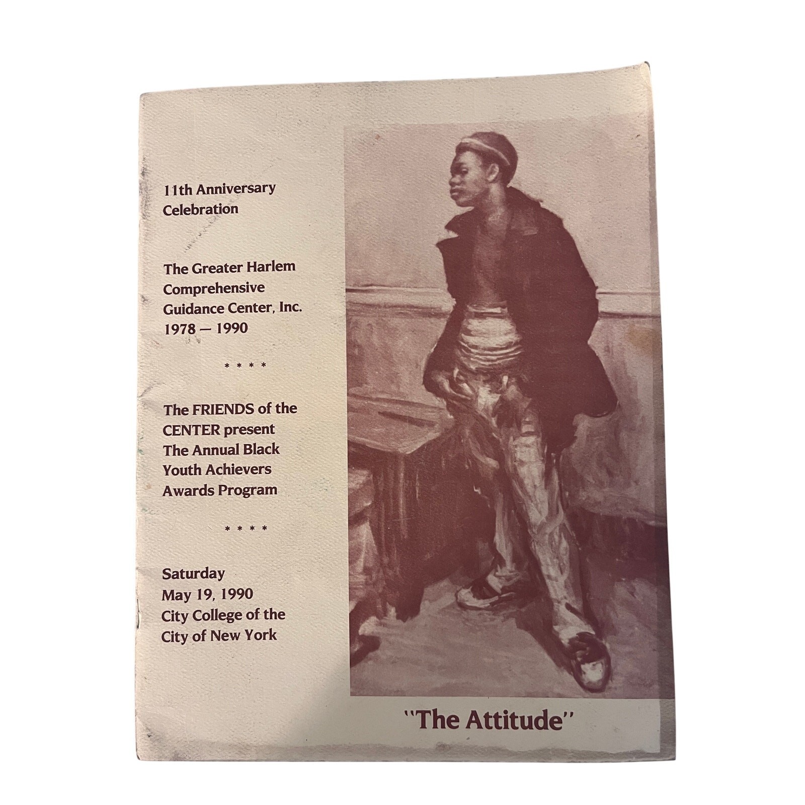 1990 Harlem Black Youth Achievers Awards Booklet African American NYC 1990 Harlem Black Youth Achievers Awards Booklet African American NYC