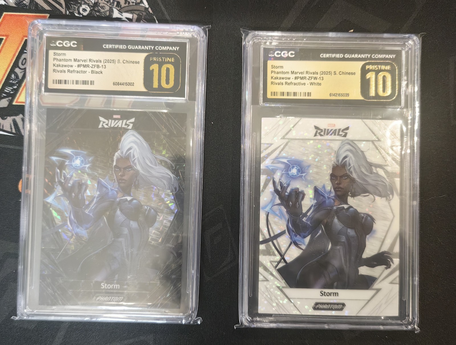 kkw 2024 Kakawow Marvel Rivals Storm Black White Refractor 1/1  Lot