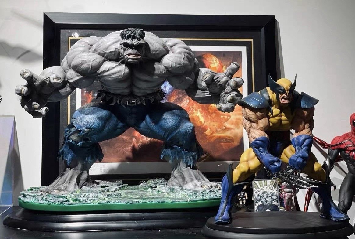 Custom Wolfpax Grey Hulk 1/4 Scale