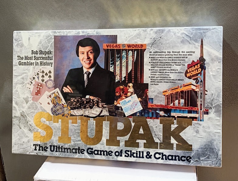 RARE $1 MILLION AUCTION: TWO GAMES: STUPAK & TRUMP THE GAME - 2 TITANS CHALLENGE