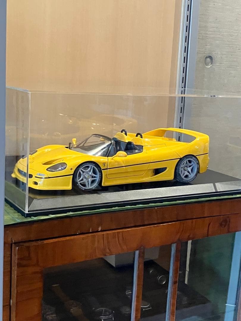 Tamiya Ferrari F50 1/12 With Acrylic Case Supercar Collection F1 Toy Original Tamiya Ferrari F50 1/12 With Acrylic Case Supercar Collection F1 Toy Original