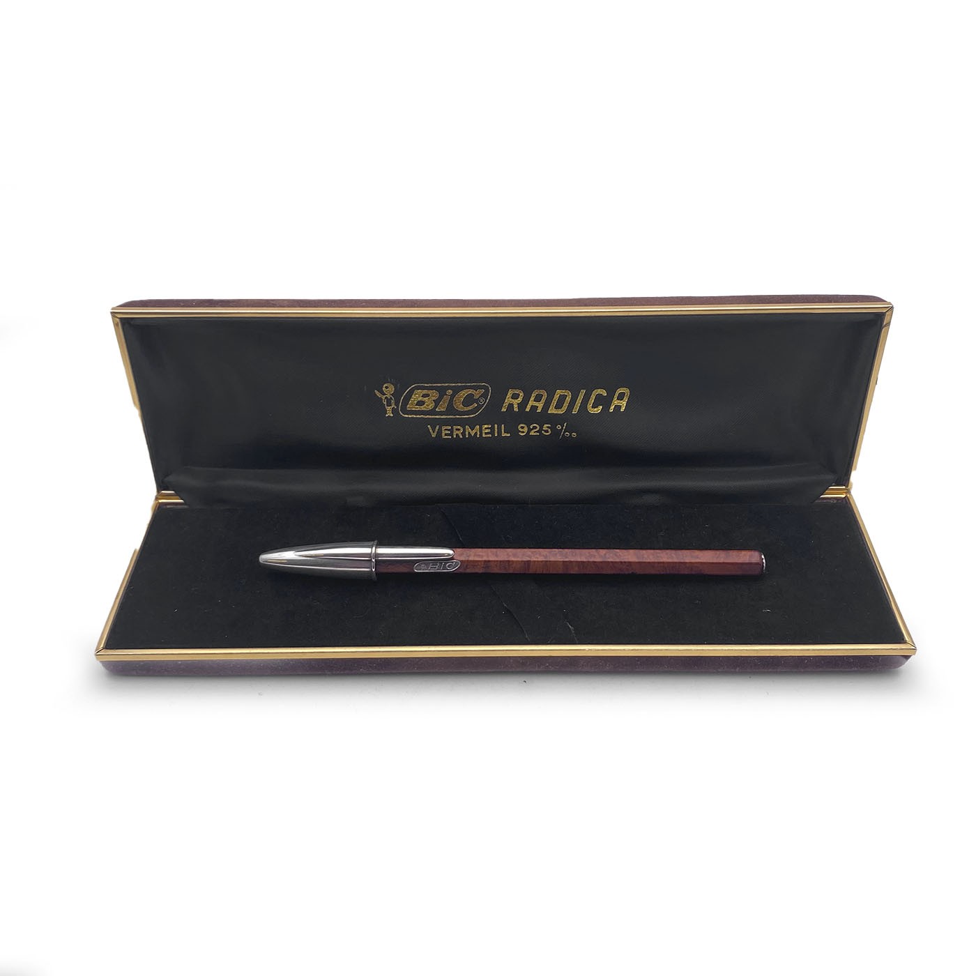 BIC Vintage Ballpoint Pen, Gold-Plated Silver - Special Edition BIC Vintage Ballpoint Pen, Gold-Plated Silver - Special Edition