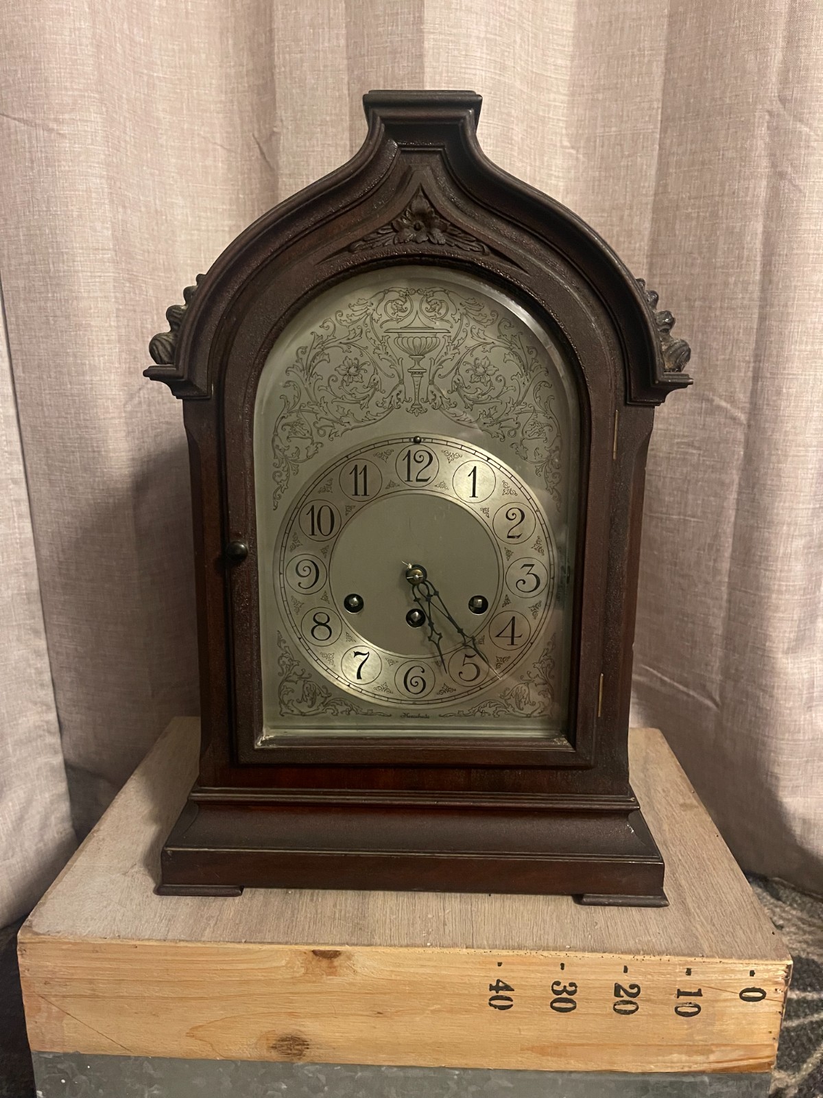 Herschede Hall Clock Co Panama Pacific Int'l Expo 1915, Grand Prize Mantel Clock Herschede Hall Clock Co Panama Pacific Int'l Expo 1915, Grand Prize Mantel Clock