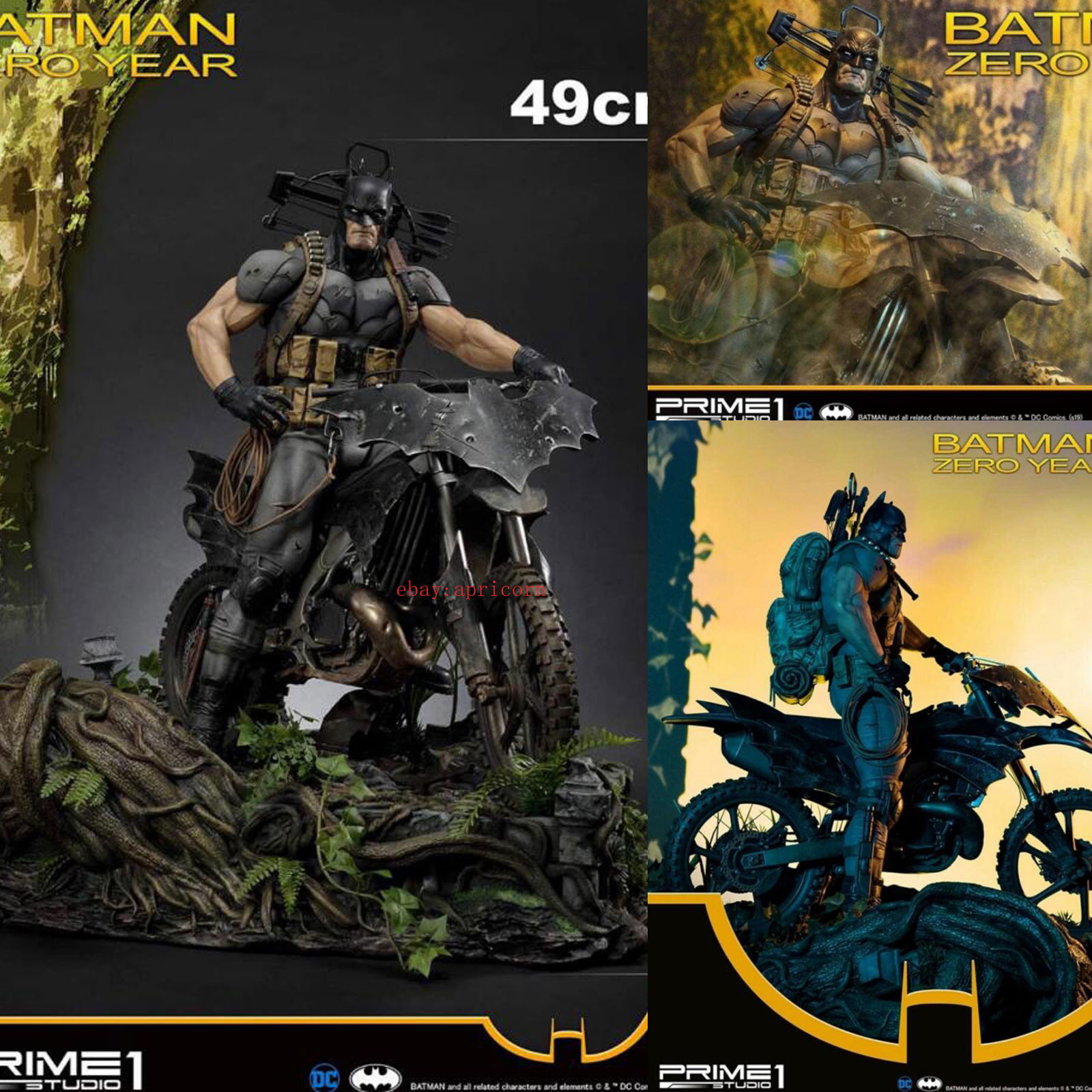 Prime 1 Studio Batman 1/3 Statue Resin Figure Model Collectible Trade Edition Prime 1 Studio Batman 1/3 Statue Resin Figure Model Collectible Trade Edition