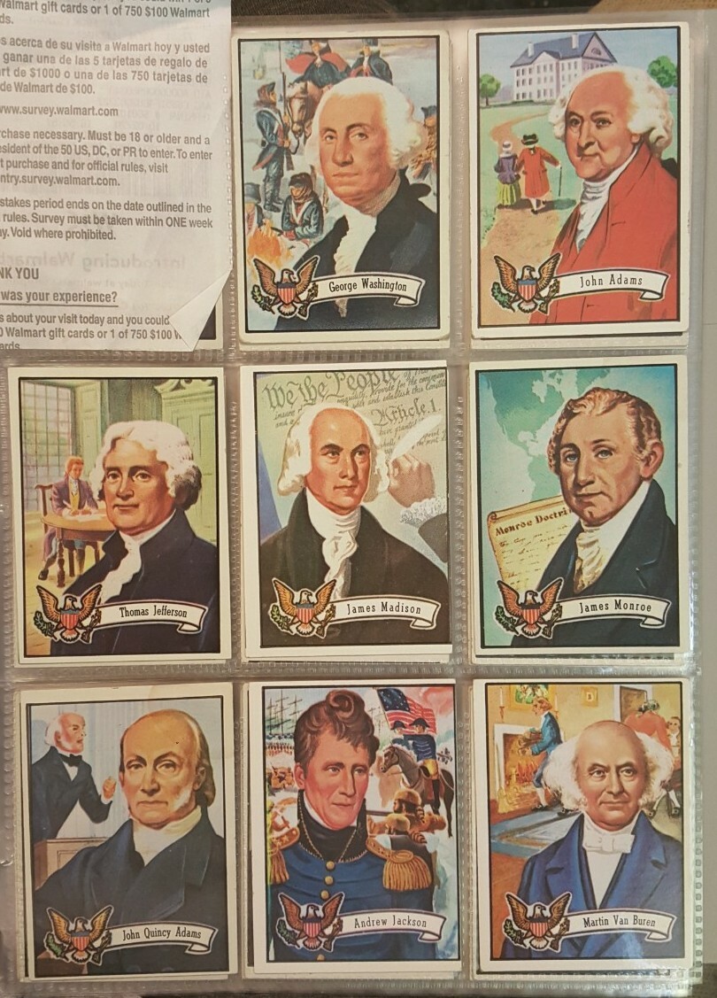 1975 U.S PRESIDENTS (37) CARD COMPLETE SET*w/FORD*TOPPS*37 TOTAL 1975 U.S PRESIDENTS (37) CARD COMPLETE SET*w/FORD*TOPPS*37 TOTAL