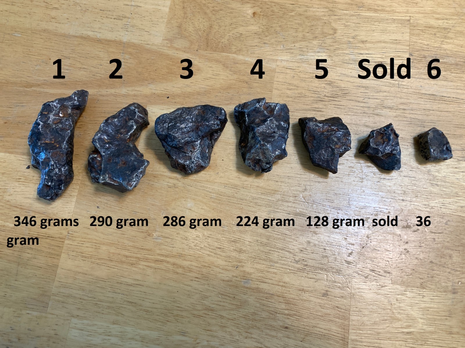 Meteorite Iron-Nickle for sale  Authentic  multi sizes and shapes pls c listing