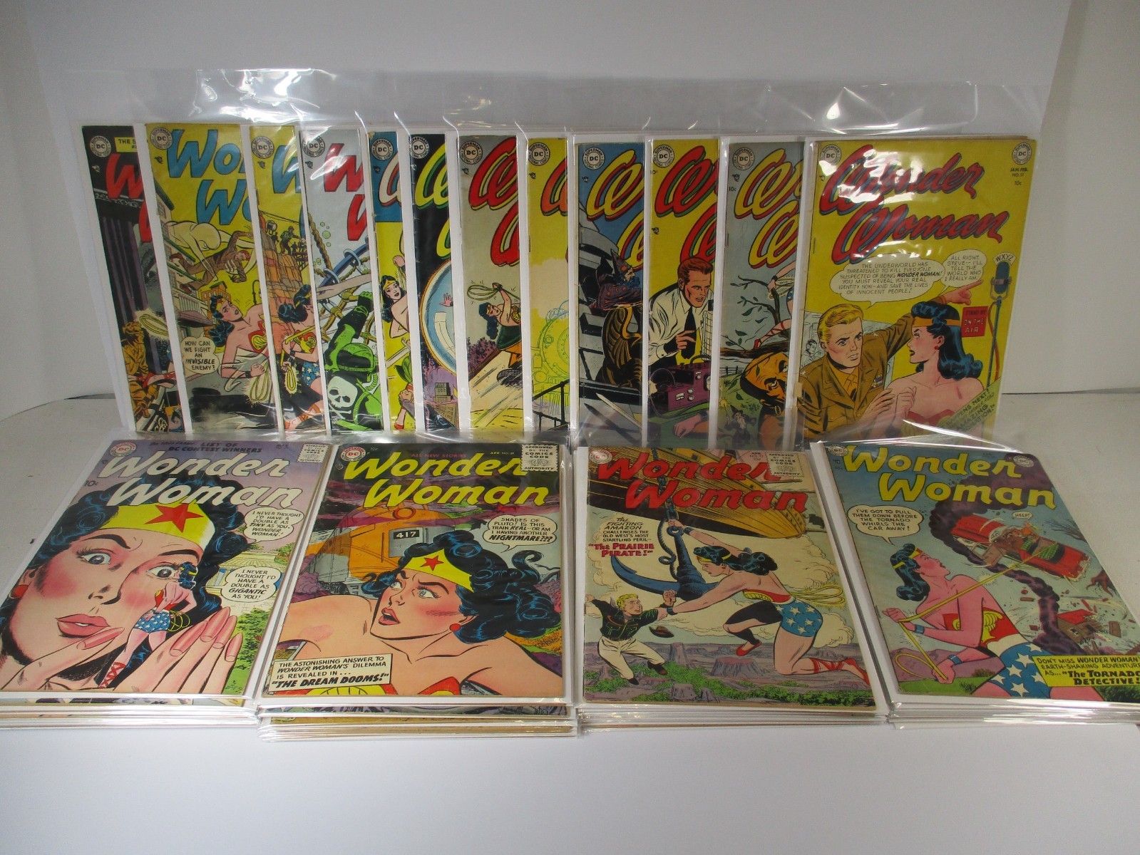 Wonder Woman 51-100 SET (miss3bks) AMAZING AMAZON 1952-1958 DC Comics (s 15972) Wonder Woman 51-100 SET (miss3bks) AMAZING AMAZON 1952-1958 DC Comics (s 15972)