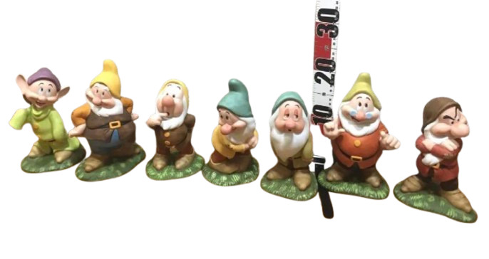 Kato Kogei Disney Snow White And The Seven Dwarfs Garden Figure F/S From Japan Kato Kogei Disney Snow White And The Seven Dwarfs Garden Figure F/S From Japan
