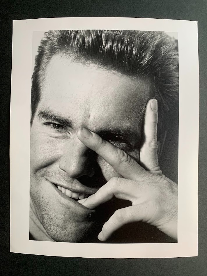 DENNIS QUAID - Original Vintage Press Photo by HERB RITTS 1988