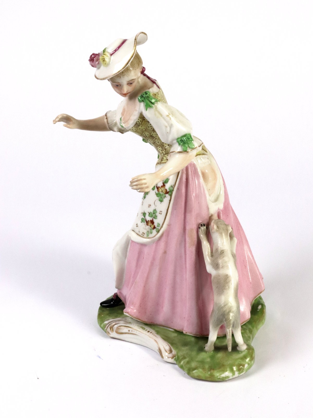 18th C. BUSTELLI FIGURE, CARL THEODOR, FRANKENTHAL (ref 0591) 18th C. BUSTELLI FIGURE, CARL THEODOR, FRANKENTHAL (ref 0591)