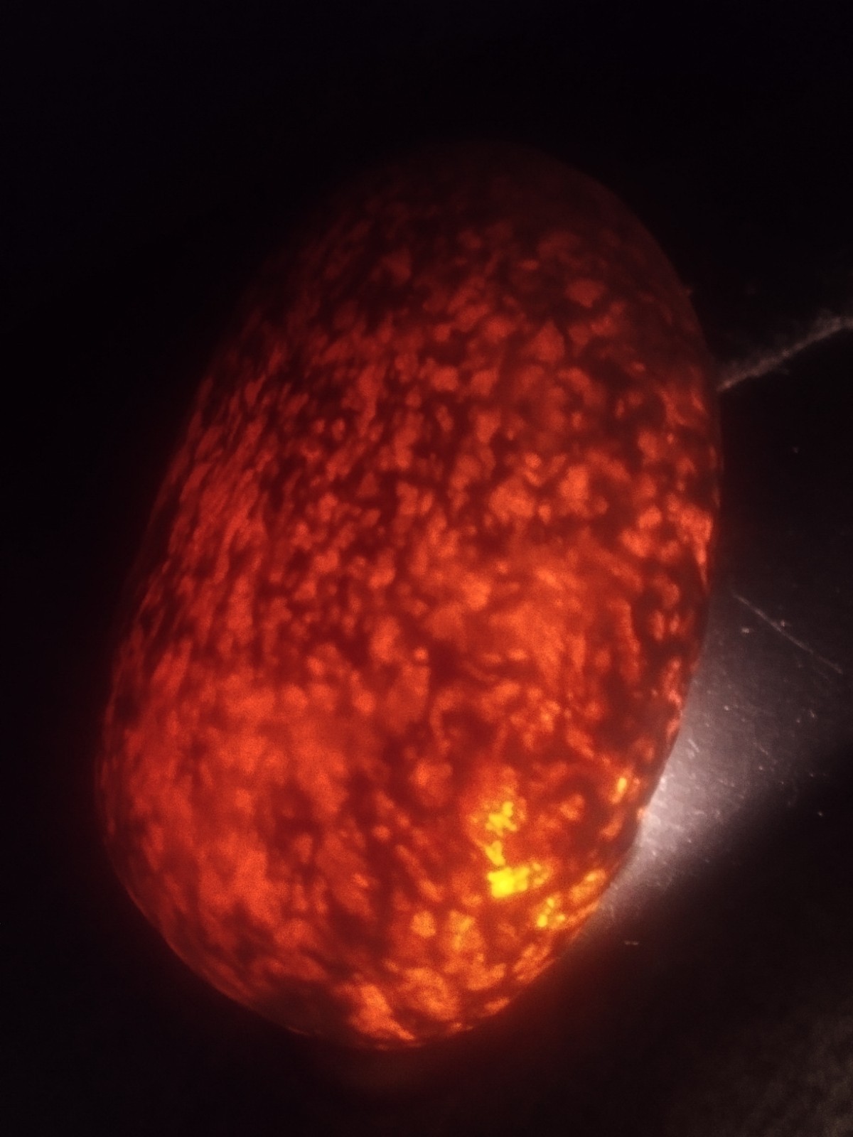 368.52-Carat Glowing Carnelian Agate – Prehistoric Tumbled Stone 368.52-Carat Glowing Carnelian Agate – Prehistoric Tumbled Stone