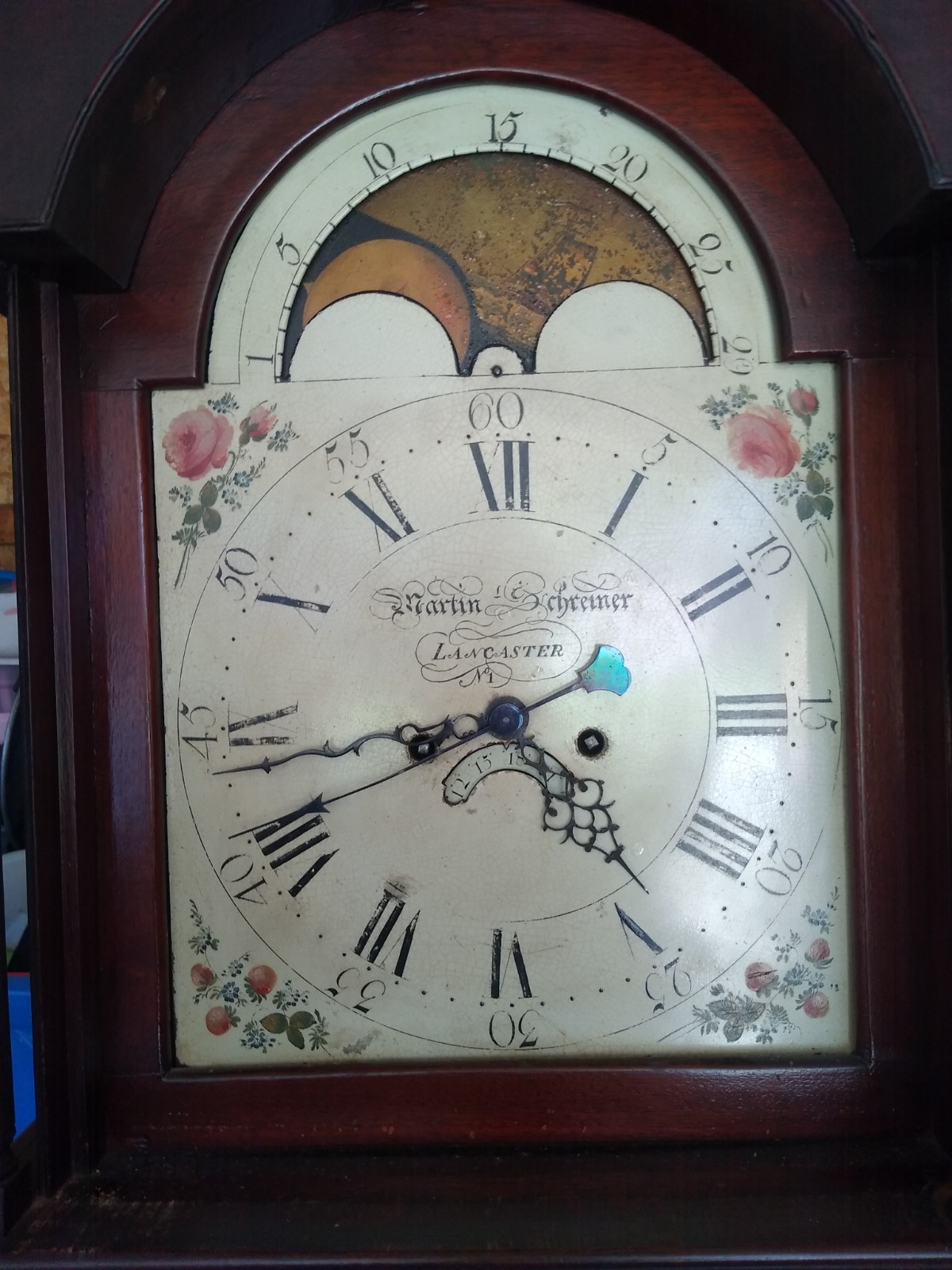 Martin Schreiner Tallcase Grandfather Cloc Schreiner grandfather longcase clock Martin Schreiner Tallcase Grandfather Cloc Schreiner grandfather longcase clock