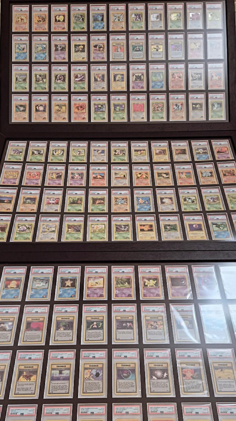 Pokemon 1st Ed PSA10/9 Gym Challenge Complete Master Set 132/132 *Sequential1/1* Pokemon 1st Ed PSA10/9 Gym Challenge Complete Master Set 132/132 *Sequential1/1*