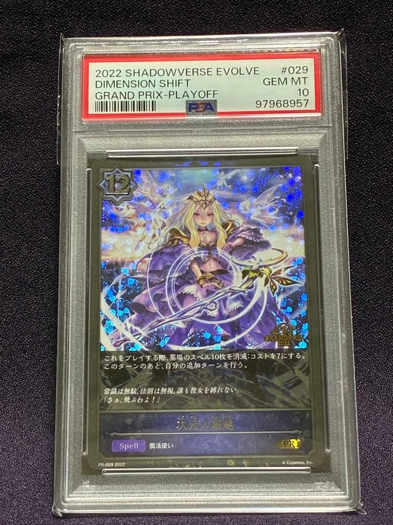 PSA 10 Transcendence Shadowverse Evolve Dorothy Promo PR-029 2022 Rare PSA 10 Transcendence Shadowverse Evolve Dorothy Promo PR-029 2022 Rare