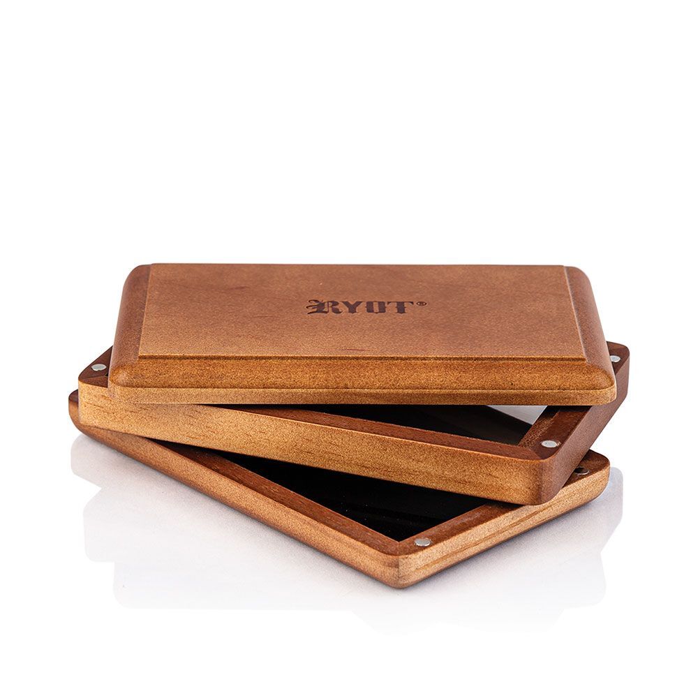 RYOT Solid Top Screen Wood Storage Boxes | 3x5 4x7 Box Kannastor Jar Grinder NEW RYOT Solid Top Screen Wood Storage Boxes | 3x5 4x7 Box Kannastor Jar Grinder NEW