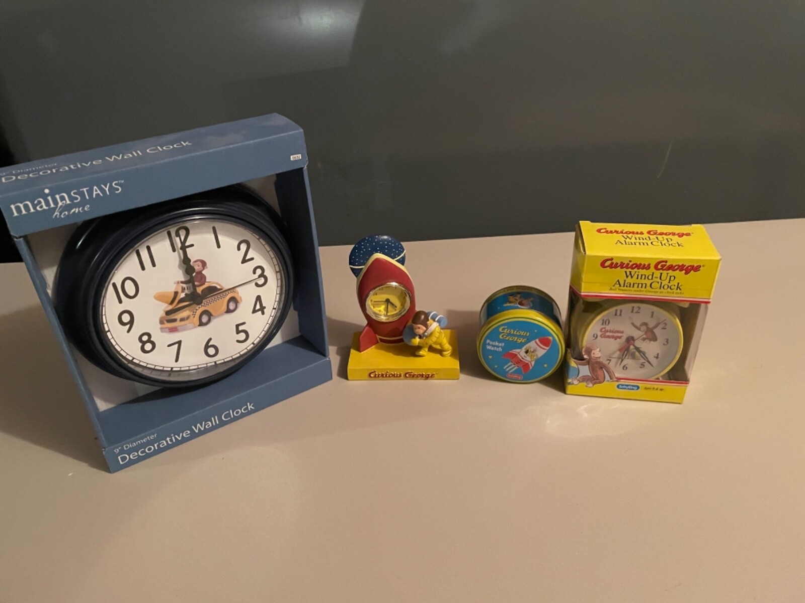 Curious George 96 Piece Vintage Collection From plush toys to unique trinkets Curious George 96 Piece Vintage Collection From plush toys to unique trinkets