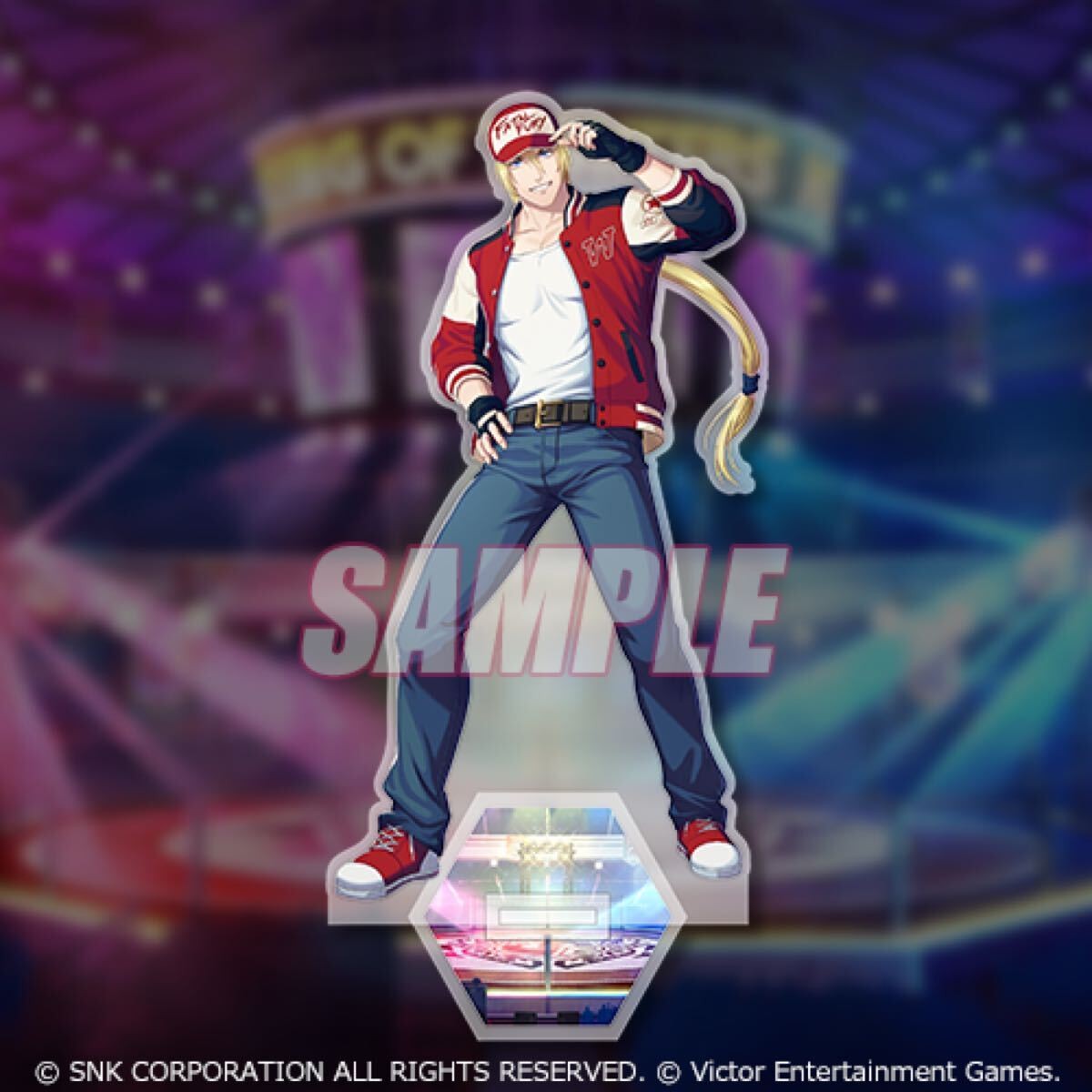 Lottery Hall KOFG C Prize Acrylic Stand Terry Bogard (KOF SNK THE KING OF FIGHTE Lottery Hall KOFG C Prize Acrylic Stand Terry Bogard (KOF SNK THE KING OF FIGHTE