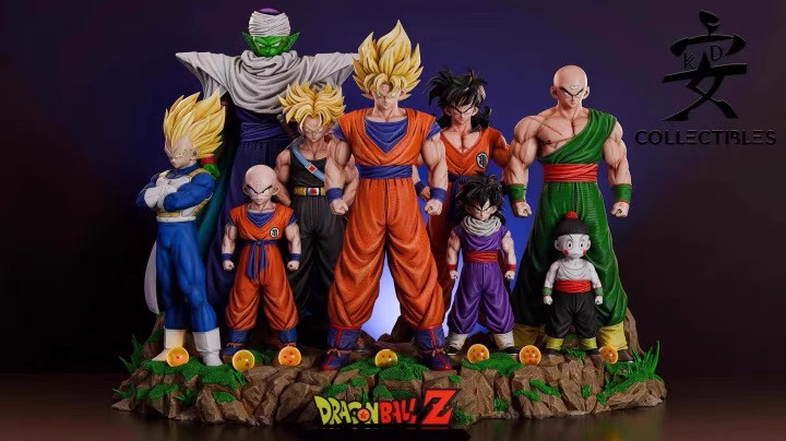 KD Studio Dragon Ball Fighters 9 Person Team GOKU Trunks 1/4 Resin Statue Stock KD Studio Dragon Ball Fighters 9 Person Team GOKU Trunks 1/4 Resin Statue Stock
