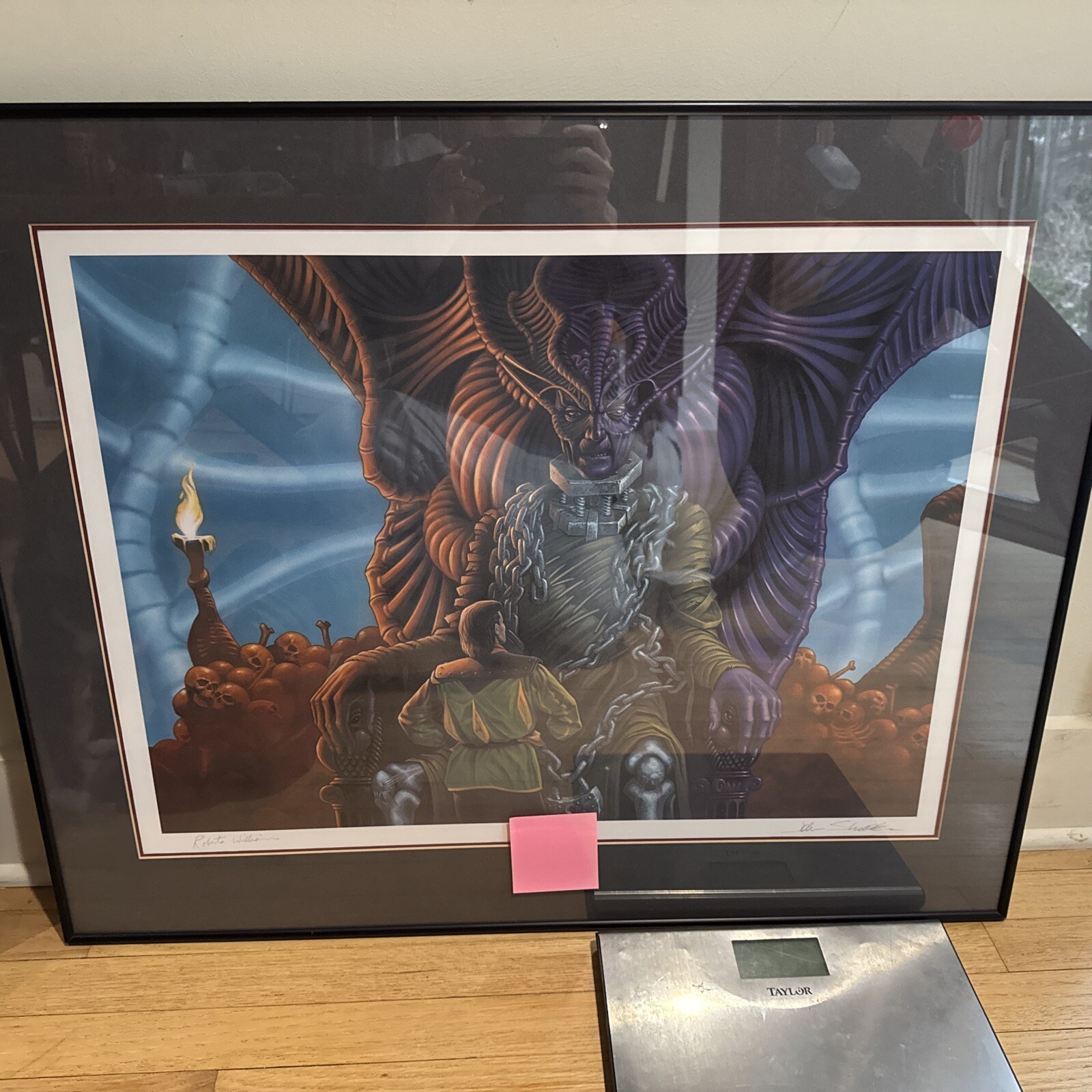 King’s Quest 6 - Lithograph - Lord Of Death 