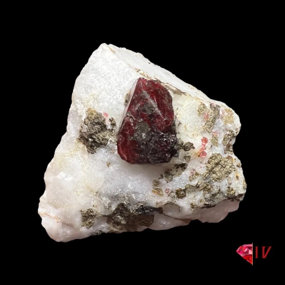 Certified Burmese (Mogkok) Natural Red Spinel in Matrix - 341.05 CT Certified Burmese (Mogkok) Natural Red Spinel in Matrix - 341.05 CT
