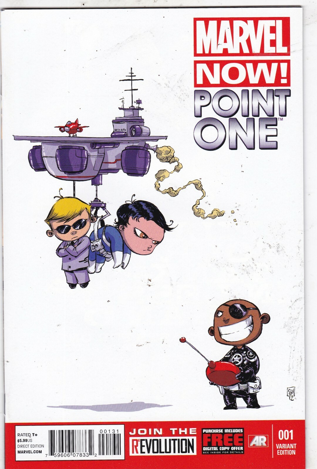 Marvel Now: Point One #1 Variant Skottie Young Cover Marvel Comics 2012 VF/NM Marvel Now: Point One #1 Variant Skottie Young Cover Marvel Comics 2012 VF/NM