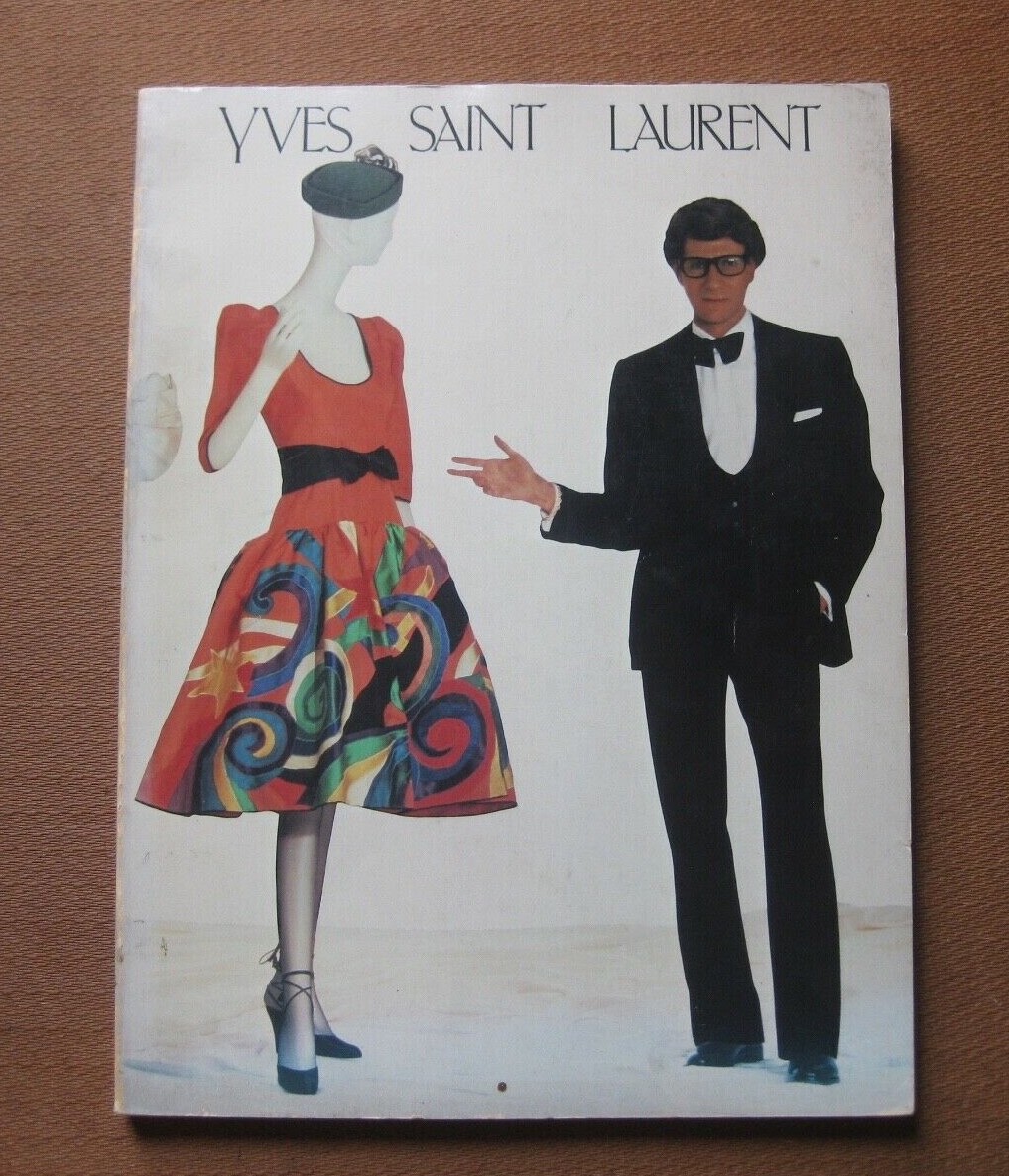 SIGNED - YVES SAINT LAURENT - Metropolitan Museum - 1st PB 1983 - fashion art SIGNED - YVES SAINT LAURENT - Metropolitan Museum - 1st PB 1983 - fashion art