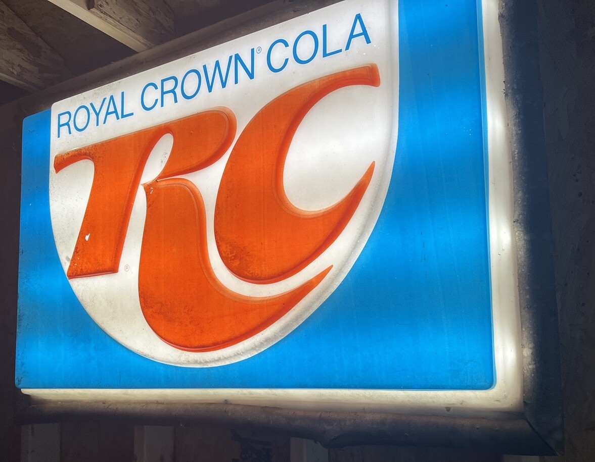 RC Cola Lighted Sign Vintage Royal Crown Cola RC Cola Lighted Sign Vintage Royal Crown Cola