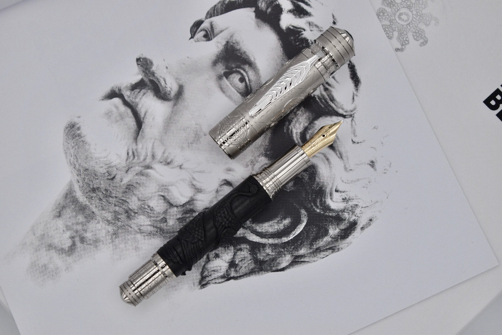 MONTBLANC Patron of Art Homage to Hadrian Artisan Limited Edition 76 Ref. 123839