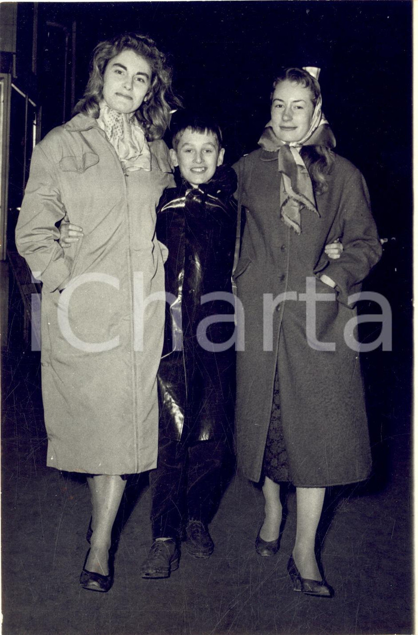 1955 ca ARGENTEUIL Timothy GOSS 11 year old college student with his 20 year old friend 1955 ca ARGENTEUIL Timothy GOSS 11 year old college student with his 20 year old friend