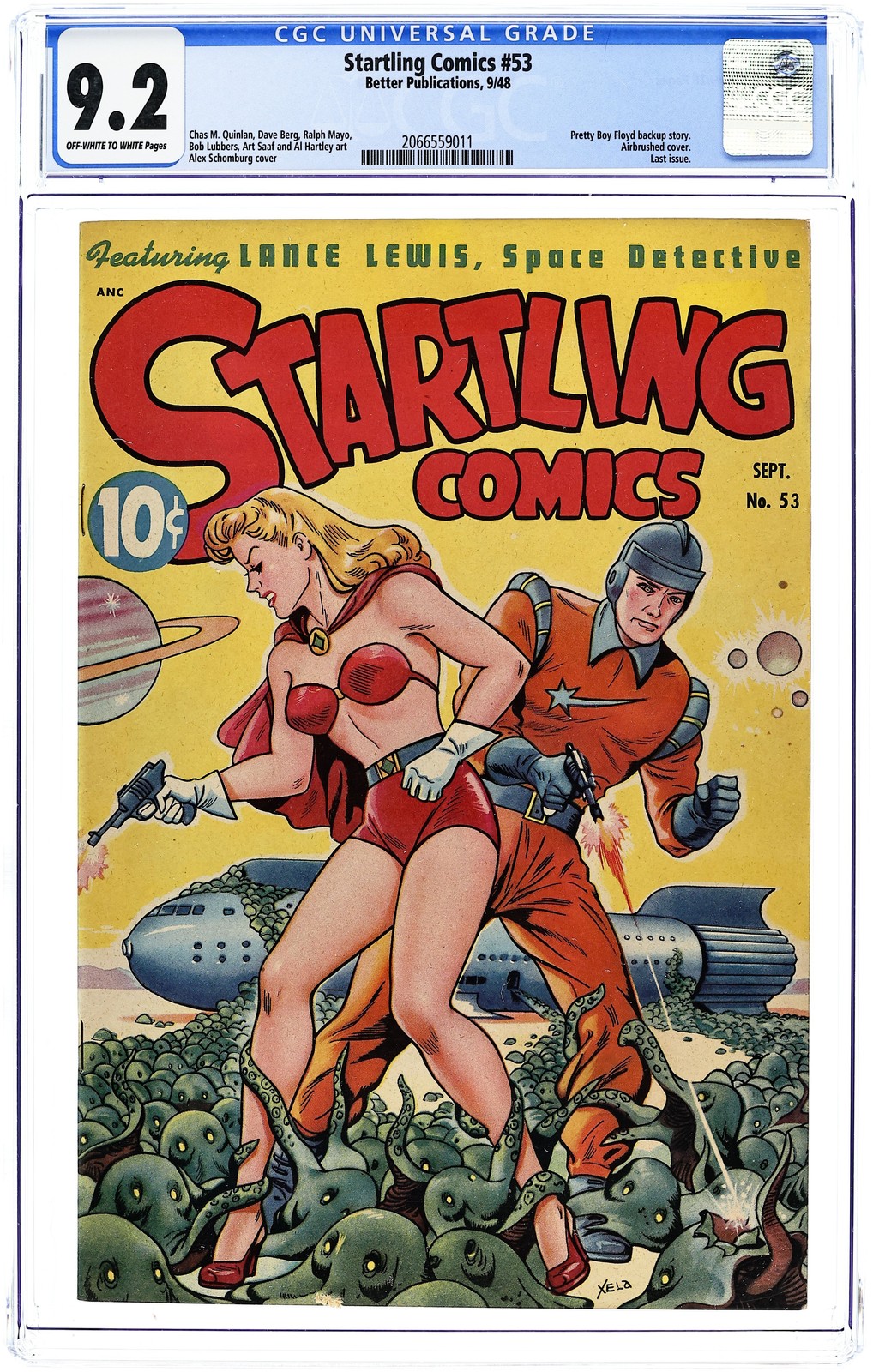 Startling Comics #53 CGC 9.2 1948 2066559011 Startling Comics #53 CGC 9.2 1948 2066559011
