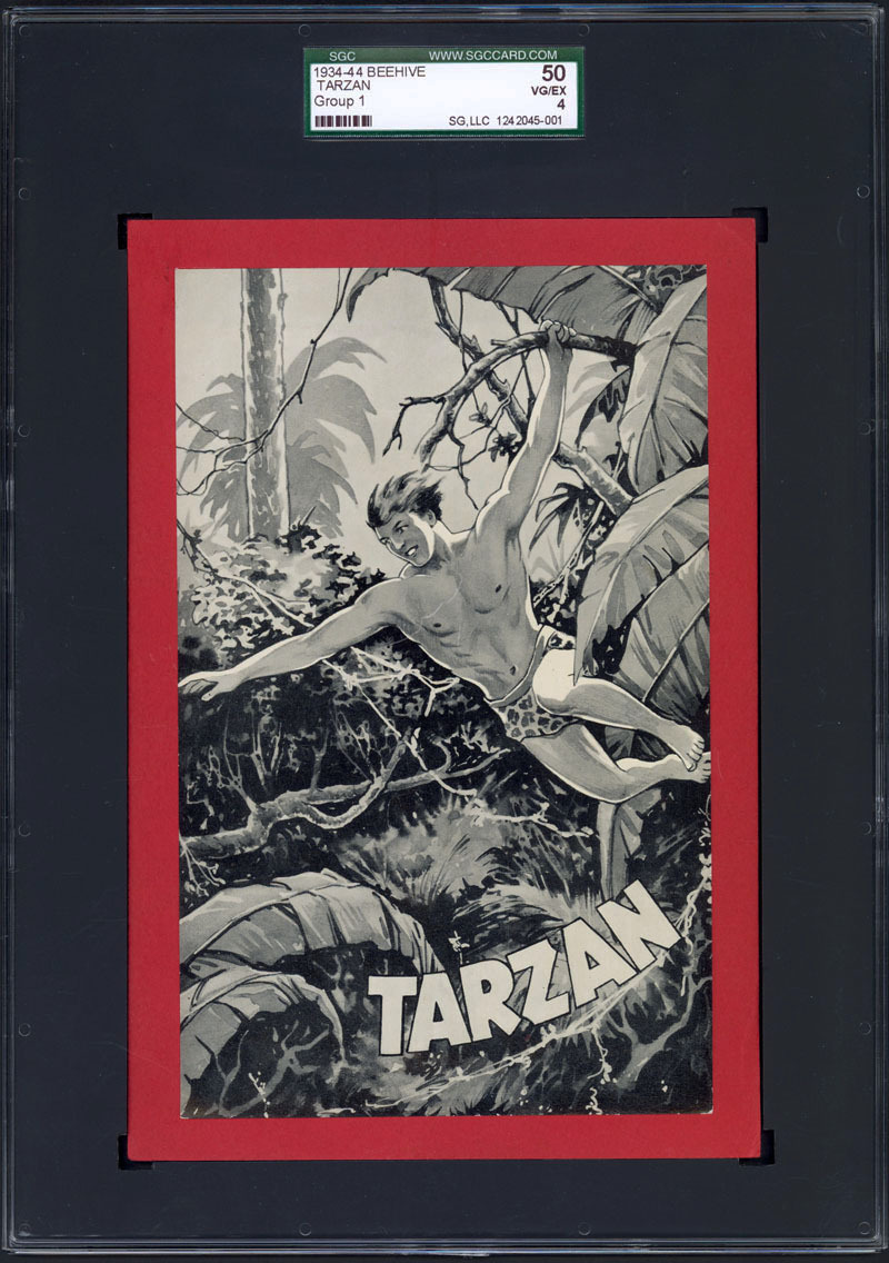 1934-44 Beehive Group 1 Non-Sport - Tarzan SGC 4 - Buster Crabbe portrayal RARE 1934-44 Beehive Group 1 Non-Sport - Tarzan SGC 4 - Buster Crabbe portrayal RARE