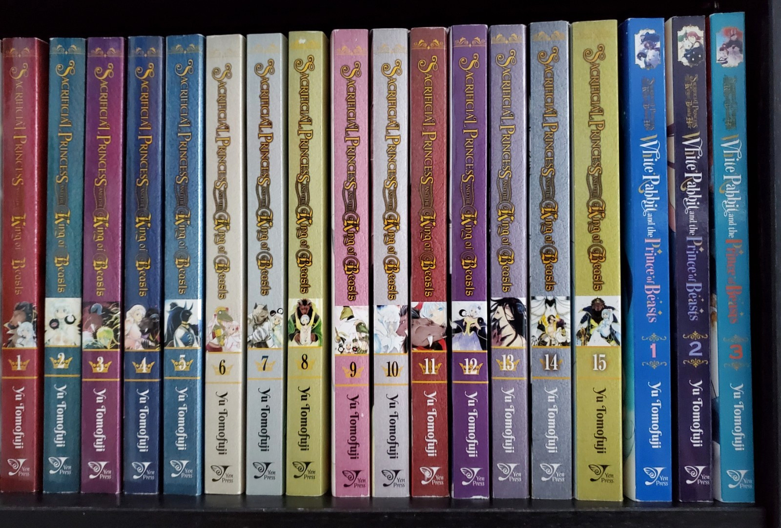 Sacrificial Princess & King of Beasts Vol 1-15 Complete English Manga + Heir 1-3
