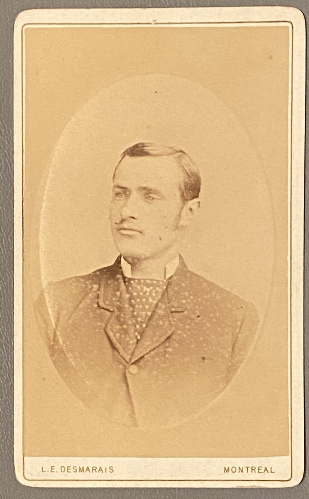 1880s James Naismith Basketball HOF Cdv RC Pre NBA McGill Oldest Known Solo Card