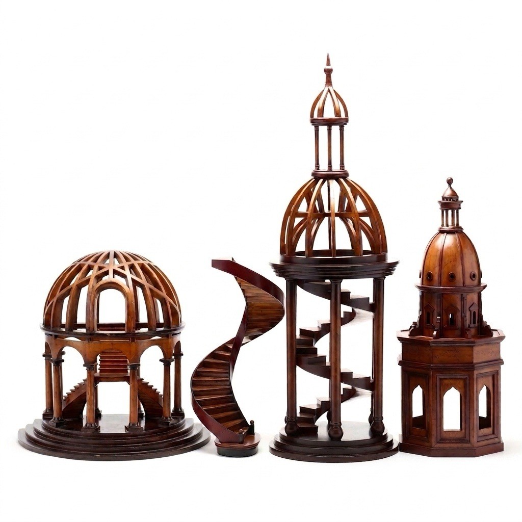 Authentic Models Grand Tour Architectural Marquettes Neoclassical St Peter’s Set