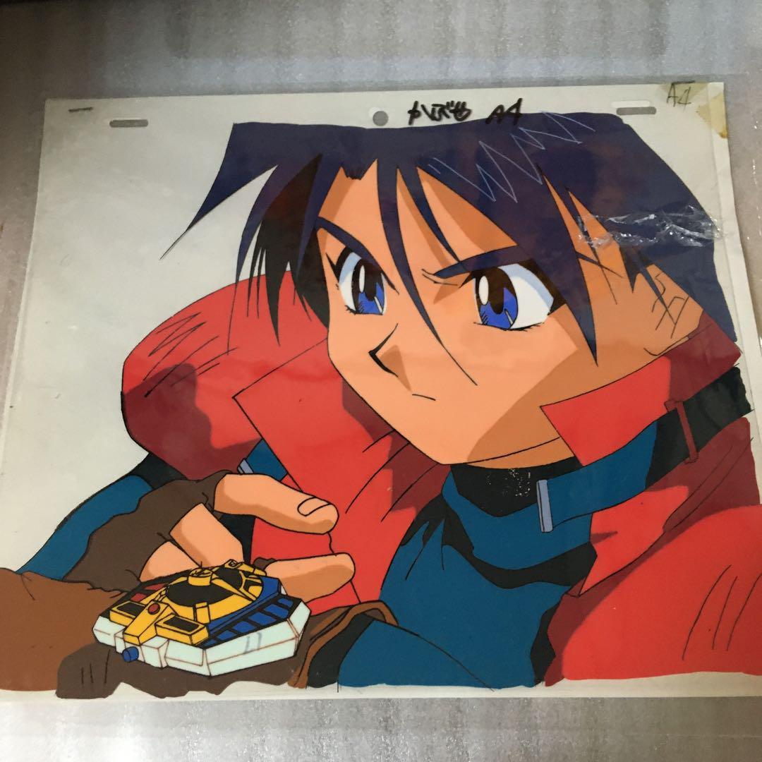 Akira Oguro Animation Director Episode Brave Express Might Gaine Anime Cel Akira Oguro Animation Director Episode Brave Express Might Gaine Anime Cel