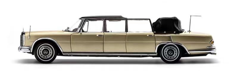 CMC M-217 Mercedes-Benz 600 Pullman Landaulet (Beige/Brown) Special Edition CMC M-217 Mercedes-Benz 600 Pullman Landaulet (Beige/Brown) Special Edition